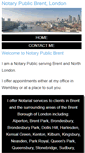 Mobile Screenshot of notarypublicbrent.com